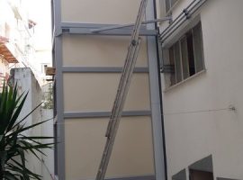 Μελέτη & Εγκατάσταση εξωτερικού ανελκυστήρα KLEEMANN - Alexiou Group
