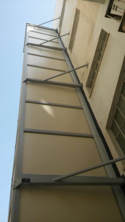 Μελέτη & Εγκατάσταση εξωτερικού ανελκυστήρα KLEEMANN - Alexiou Group